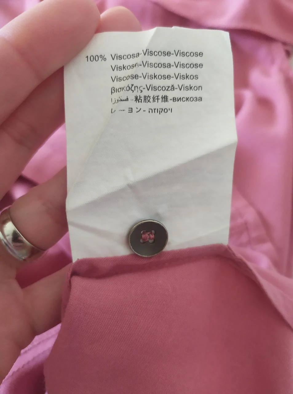 Blusa Feminina Replay Dusty Rose Sem Mangas de Viscose com Babado P – photo 19